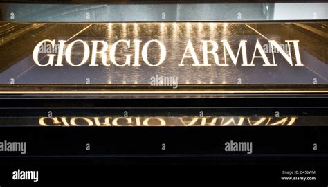 giorgio armani brand identity